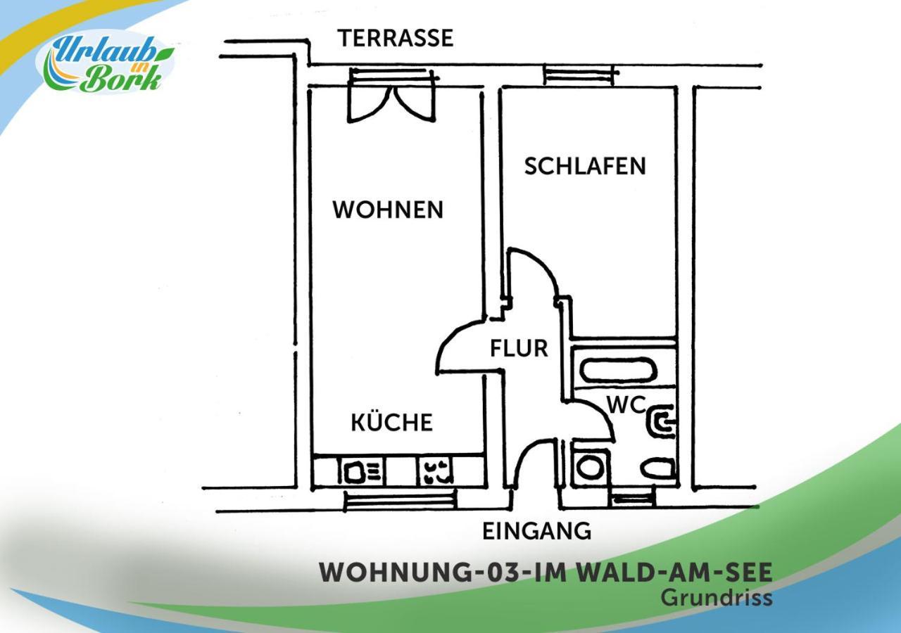 Jagd-Angler-Suite-04-Im-Wald-Am-See Kyritz Exterior photo